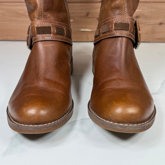 Timberland Womens Earthkeepers Savin Hill Tall Riding Boots 8548R Brown Sz 7.5 - Picture 11 of 16